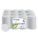 Kéztörlő tekercses LUCART Eco 14 CF  595 m 240 lap belső magos fehér 2 rétegű 12 tek/csom