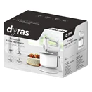 Konyhai robotgép DYRAS HM755ALP-WH 300W 4 keverőszár fehér