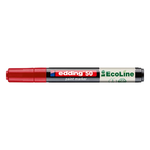 Lakkmarker EDDING 50 2-3 mm piros