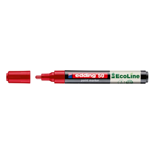 Lakkmarker EDDING 50 2-3 mm piros