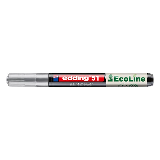 Lakkmarker EDDING 51 1-2 mm ezüst