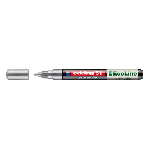 Lakkmarker EDDING 51 1-2 mm ezüst
