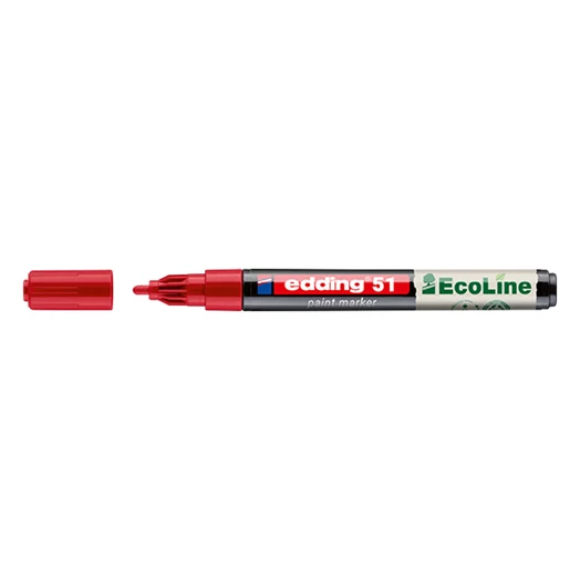 Lakkmarker EDDING 51 1-2 mm piros