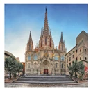 Lemeznaptár REALSYSTEM 300x300mm Barcelona 2026.
