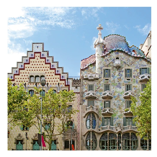 Lemeznaptár REALSYSTEM 300x300mm Barcelona 2026.