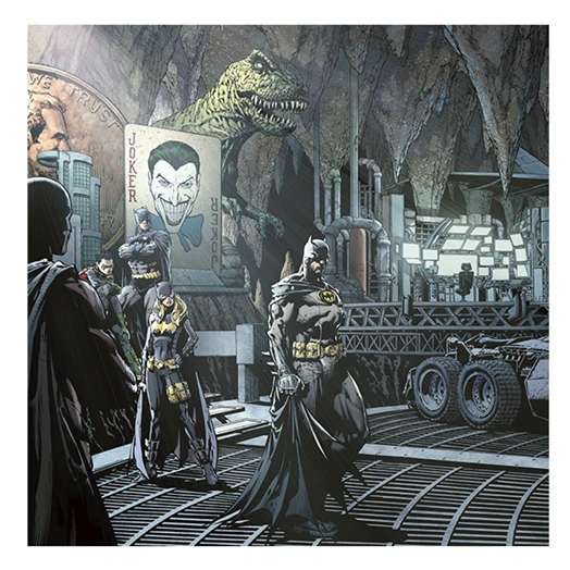Lemeznaptár REALSYSTEM 300x300mm Comics 2026.
