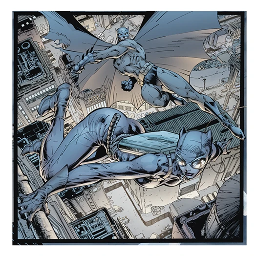 Lemeznaptár REALSYSTEM 300x300mm Comics 2026.