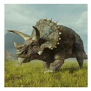 Lemeznaptár REALSYSTEM 300x300mm Dinosaurs 2026.