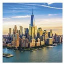 Lemeznaptár REALSYSTEM 300x300mm New York 2026.
