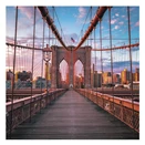 Lemeznaptár REALSYSTEM 300x300mm New York 2026.