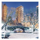 Lemeznaptár REALSYSTEM 300x300mm New York 2026.