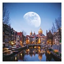 Lemeznaptár REALSYSTEM 300x300mm The moon 2026.