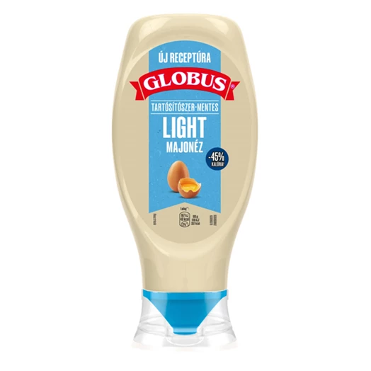 Majonéz GLOBUS Light flakonos 440g