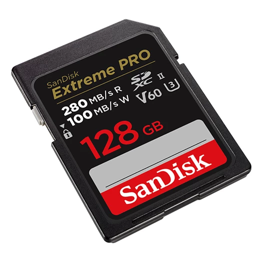 Memóriakártya SANDISK Extreme Pro U3 V30 128GB