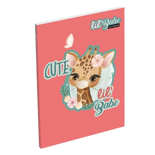 Notesz LIZZY CARD A/7 papírfedeles Lollipop Lil Babe