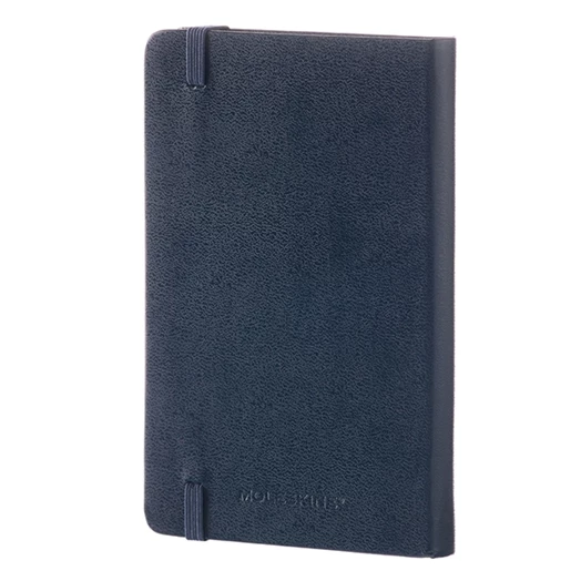 Notesz MOLESKINE MM710B20 "P" vonalas kemény fedeles zafírkék