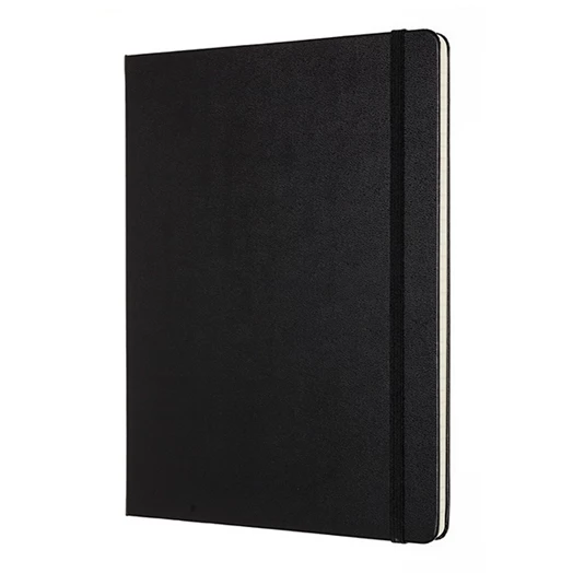 Notesz MOLESKINE Professional "XL" kemény fedeles fekete