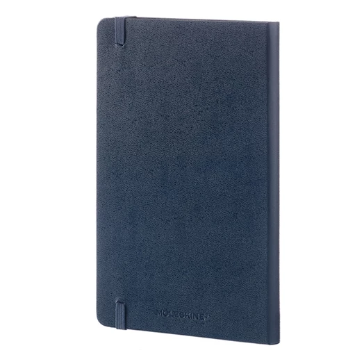 Notesz vonalas MOLESKINE QP060B20 "L" keményfedeles zafírkék