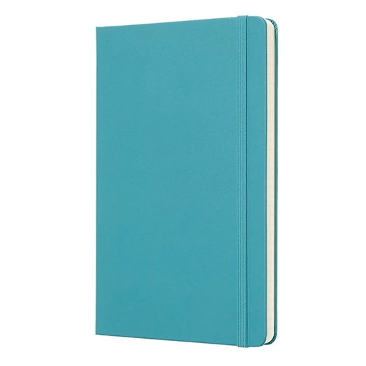 Notesz vonalas MOLESKINE QP060B35 "L" keményfedeles hamukék