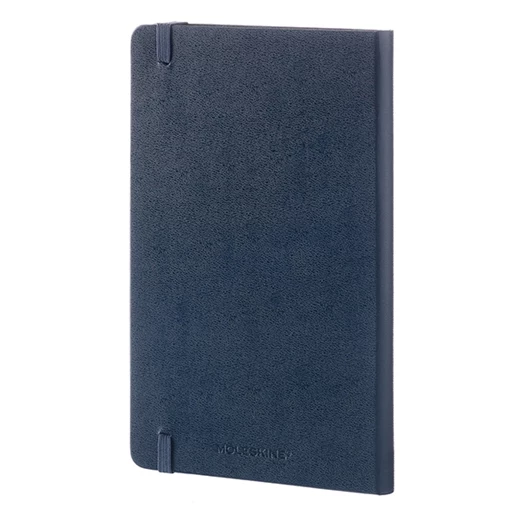 Notesz MOLESKINE QP062B20 "L" sima kemény fedeles zafírkék