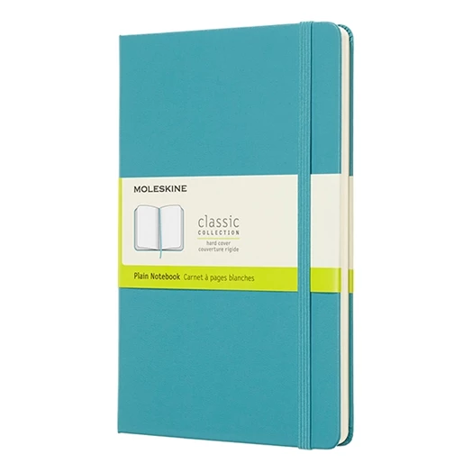 Notesz sima MOLESKINE QP062B35"L" keményfedeles hamukék