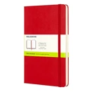 Notesz sima MOLESKINE QP062R "L" keményfedeles piros