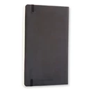 Notesz MOLESKINE QP611 "P" vonalas puha fedeles fekete