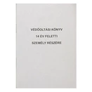 Nyomtatvány védőoltási könyv PÁTRIA 14 év feletti személy részére A/6