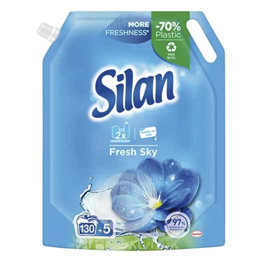 Öblítő koncentrátum SILAN Fresh Sky 1485 ml 135 mosás