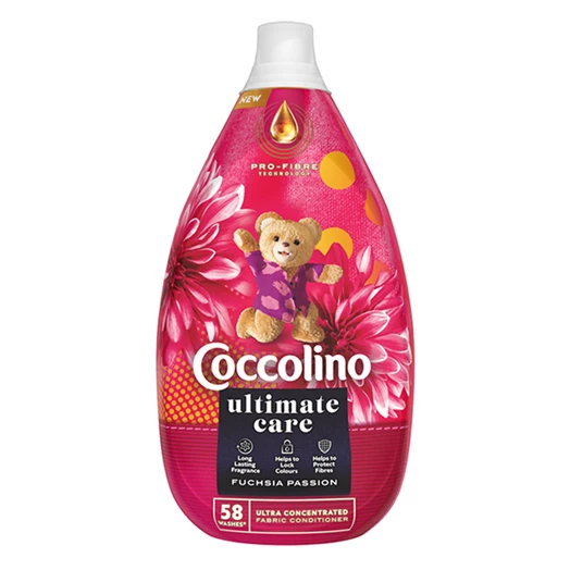 Öblítő szuperkoncentrátum COCCOLINO Ultimate Care Fuchsia Passion 870 ml