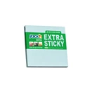 Öntapadó jegyzettömb STICK`N extra erős 76x76mm újrahasznosított pasztell kék 90 lap