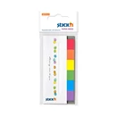 Öntapadó oldaljelölő STICK`N papír 45x15mm szivárvány mix 7x30 lap