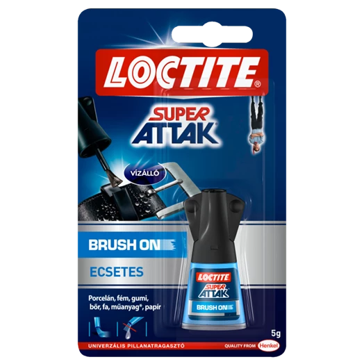 Pillanatragasztó HENKEL  Loctite Super Bond 5g ecsetes