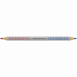 Postairón FABER-CASTELL Jumbo Grip háromszögletű piros-kék