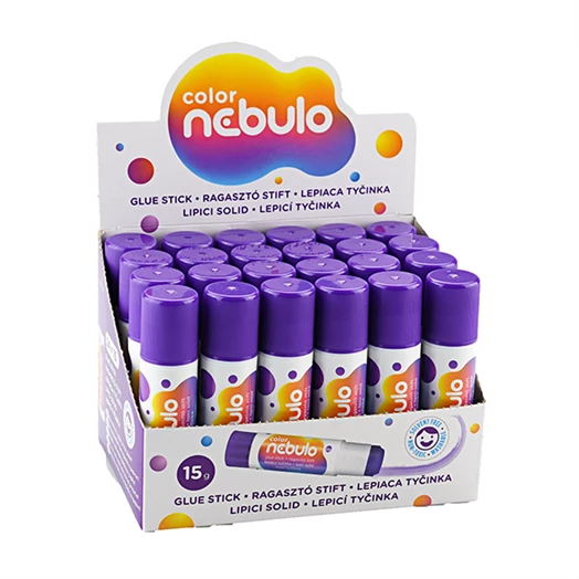 Ragasztóstift NEBULO Color Színváltós 15 gr