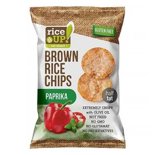 Rizschips RICE UP paprikás 60g