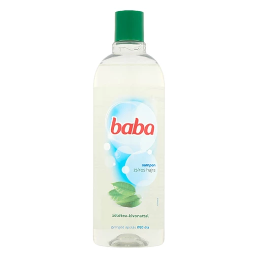 Sampon BABA Zsíros hajra 400ml