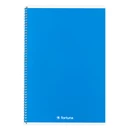 Spirálfüzet vonalas FORTUNA Monocolor A/4 70 lapos kék