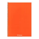 Spirálfüzet vonalas FORTUNA Monocolor A/4 70 lapos narancssárga