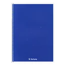 Spirálfüzet vonalas FORTUNA Monocolor A/5 70 lapos kék