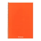Spirálfüzet vonalas FORTUNA Monocolor A/5 70 lapos narancssárga
