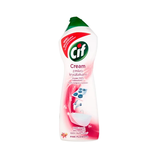 Súrolókrém CIF Cream Pink 250ml