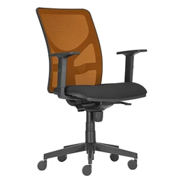 Szék forgó karfás Fontana +AR 11 narancs BN.4004