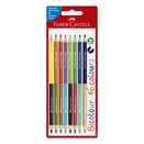 Színes ceruza FABER-CASTELL Bicolor kétszínű 8 darabos 16 színű
