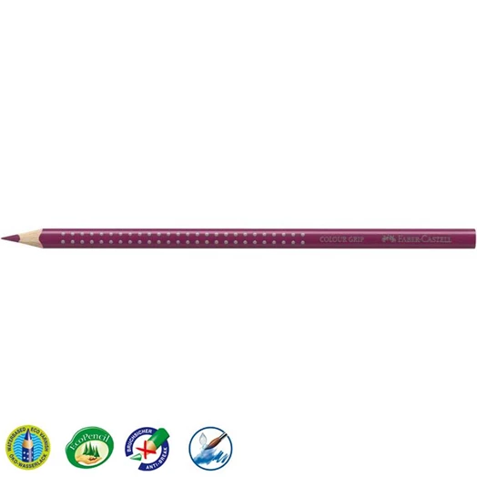 Színes ceruza FABER-CASTELL Grip 2001 háromszögletű magenta