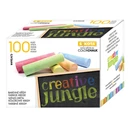 Táblakréta CREATIVE JUNGLE színes kerek 100 db/doboz