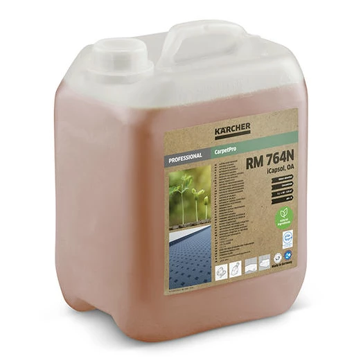Tisztítószer KÄRCHER CarpetPro Natural Cleaner iCapsol RM 764N OA szőnyeg és kárpit 5L