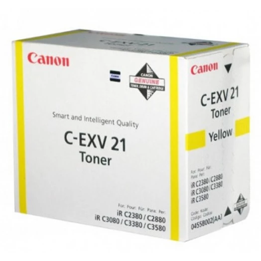 Toner CANON C-EXV 21 sárga