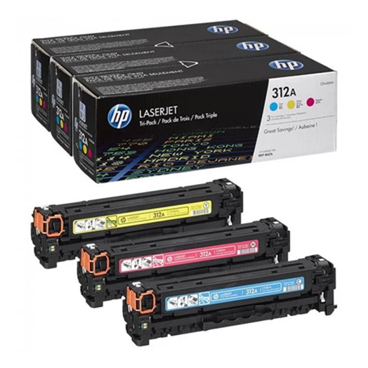 Toner HP CF370AM/305A multipack CMY 3X2,6K