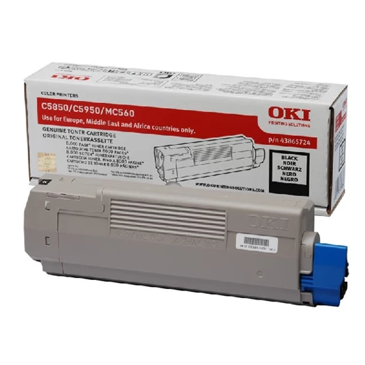 Toner OKI C5850/5950 fekete 8K